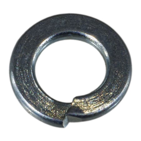 Midwest Fastener Split Lock Washer, For Screw Size #4 Steel, Zinc Plated Finish, 100 PK 08487